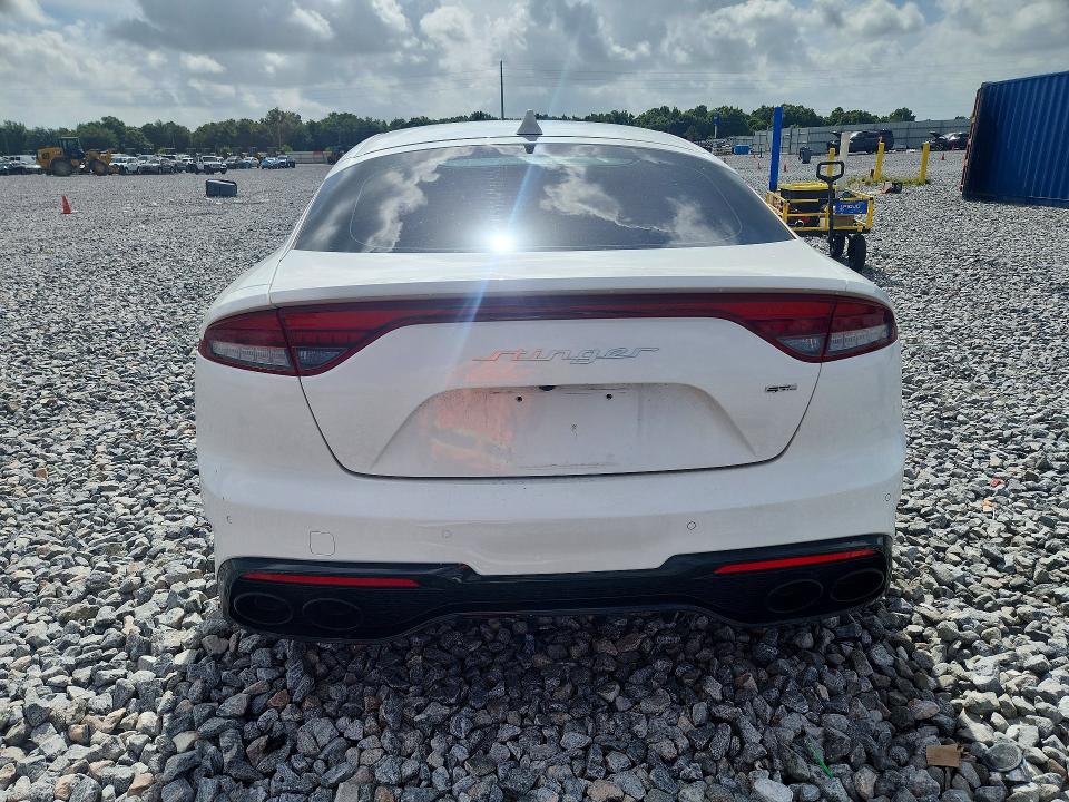 2023 Kia Stinger VIN KNAE35LD8P6131514 COPART salvage auction — FRONT END, Fl - Cert Of Title Slvg Rebuildable, sold $8,000 on 2026-07-25 (photo 6)