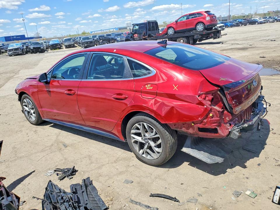 2023 Hyundai VIN KMHL64JAXPA302180 COPART salvage auction — FRONT END, Mi - Scrap Certificate Of Title, sold $2,800 on 2026-07-10 (photo 2)