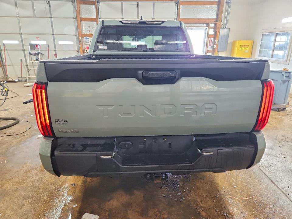 2025 Toyota Tundra VIN 5TFLA5DB5SX295349 COPART salvage auction — FRONT END, IL - CERTIFICATE OF TITLE, sold $26,250 on 2026-07-28 (photo 6)