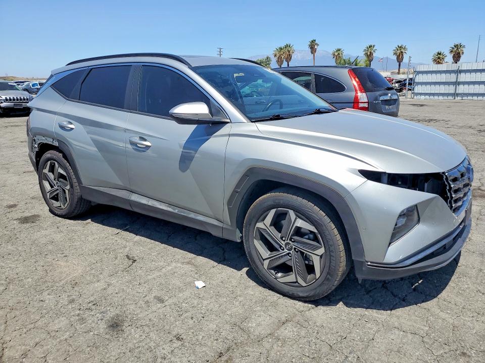 2023 Hyundai Tucson VIN 5NMJF3AE0PH173901 COPART salvage auction — FRONT END, Ca - Salvage Certificate, sold $6,300 on 2026-07-02 (photo 4)