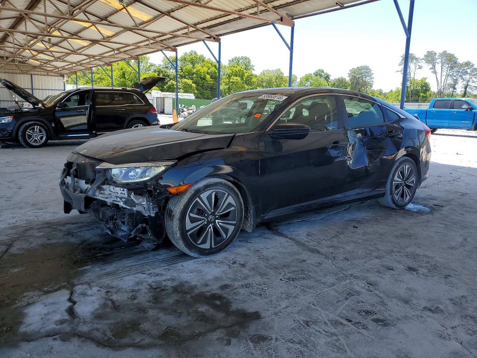 2018 Honda Civic VIN JHMFC1F32JX011615 COPART salvage auction — FRONT END, Ga - Cert Of Title-Salvage, sold $2,900 on 2026-07-30 (photo 1)