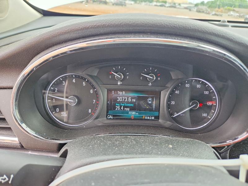 2018 Buick Encore VIN KL4CJASBXJB619266 COPART salvage auction — FRONT END, Al - Cert Of Title-Salvage Title, sold $3,200 on 2026-07-15 (photo 9)
