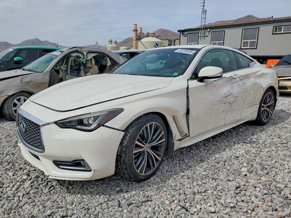2018 Infiniti Q60 VIN JN1EV7EK6JM342821 COPART salvage auction — SIDE, Id - Salvage Certificate Of Title, sold $3,800 on 2026-07-08 (photo 1)
