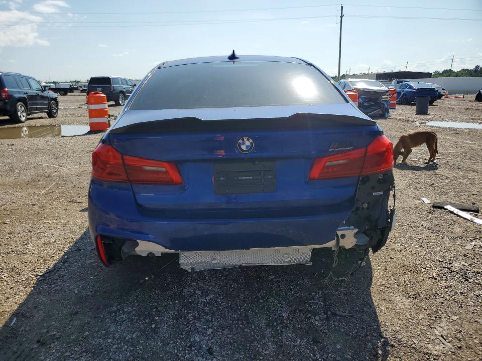 2020 BMW M5 VIN WBSJF0C0XLCE48324 COPART salvage auction — FRONT END, Tx - Certificate Of Title, sold $42,750 on 2026-07-29 (photo 6)