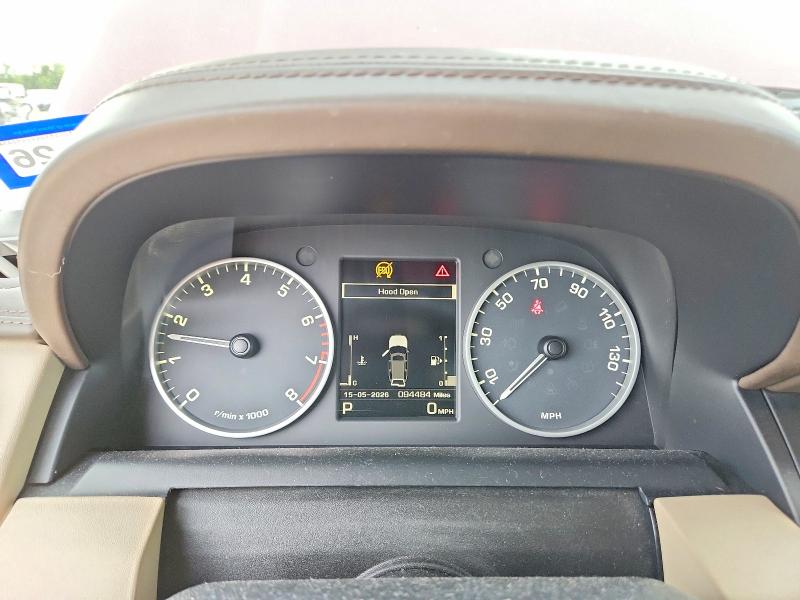 2016 Land rover Lr4 VIN SALAK2V63GA802272 COPART salvage auction — FRONT END, Tx - Salvage Vehicle Title, sold $4,650 on 2026-07-03 (photo 9)