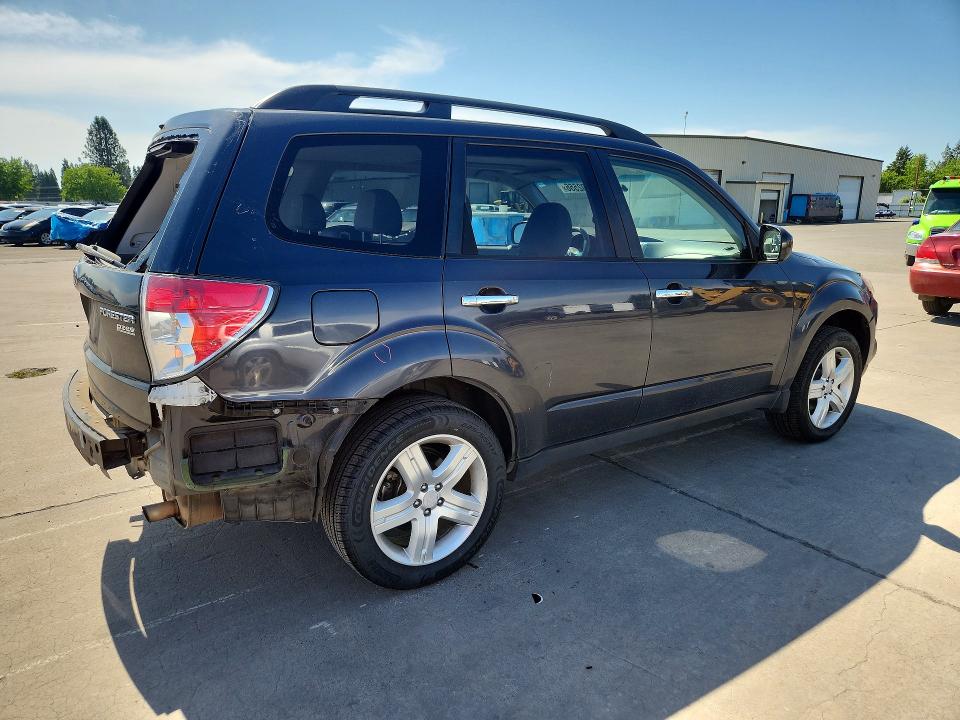 2010 Subaru Forester VIN JF2SH6CC2AH766973 COPART salvage auction — REAR END, Or - Salvage Title Certificate, sold $1,300 on 2026-07-13 (photo 3)