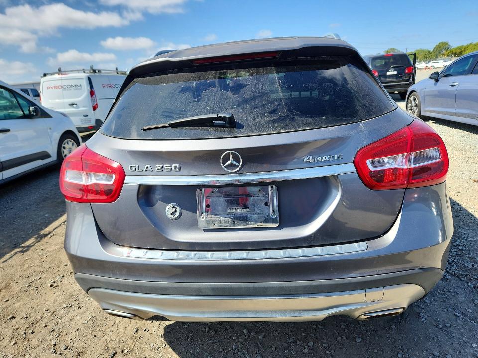 2016 Mercedes-benz Gla-klasse VIN WDCTG4GB3GJ194450 COPART salvage auction — FRONT END, Ca - Salvage Certificate, sold $1,900 on 2026-08-07 (photo 6)