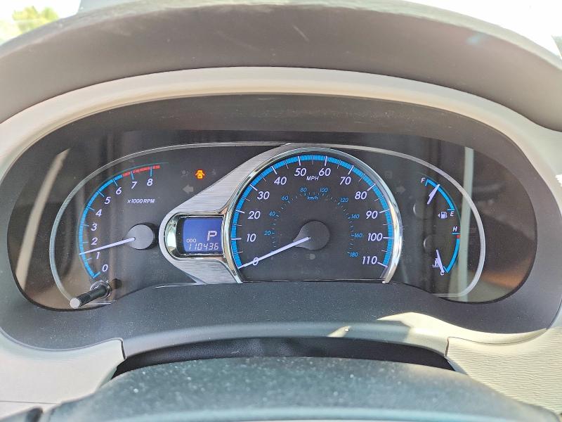 2011 Toyota Sienna VIN 5TDYK3DC6BS171211 COPART salvage auction — REAR END, Or - Salvage Title Certificate, sold $4,400 on 2026-07-06 (photo 9)
