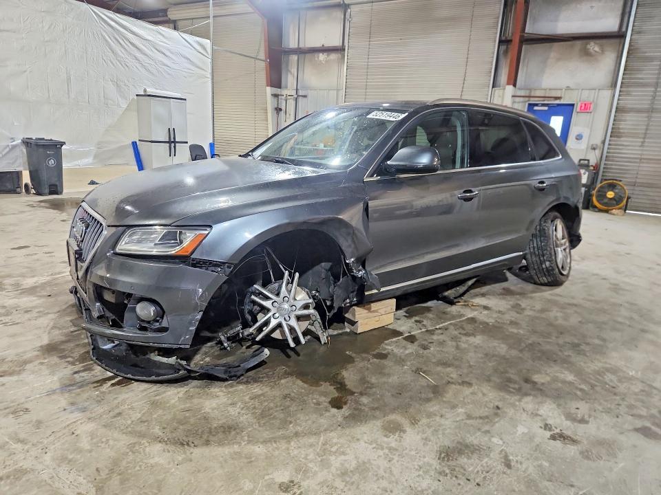 2016 Audi Q5 VIN WA1L2AFP8GA134089 COPART salvage auction — FRONT END, Ma - Cert Of Title-Reconstrctd Coll, sold $400 on 2026-07-08 (photo 1)