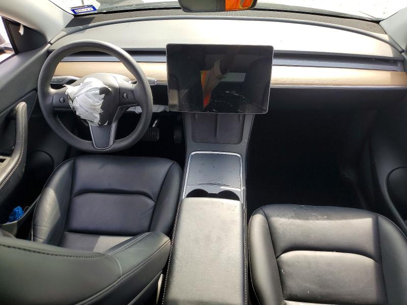 2021 Tesla Model y VIN 5YJYGDEE3MF202946 COPART salvage auction — FRONT END, Tx - Salvage Vehicle Title, sold $5,500 on 2026-07-16 (photo 8)