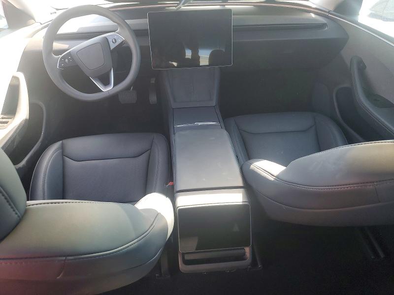2024 Tesla Model 3 VIN 5YJ3E1EA6RF837002 COPART salvage auction — FRONT END, CA - SALVAGE CERTIFICATE, sold $9,300 on 2026-07-28 (photo 8)