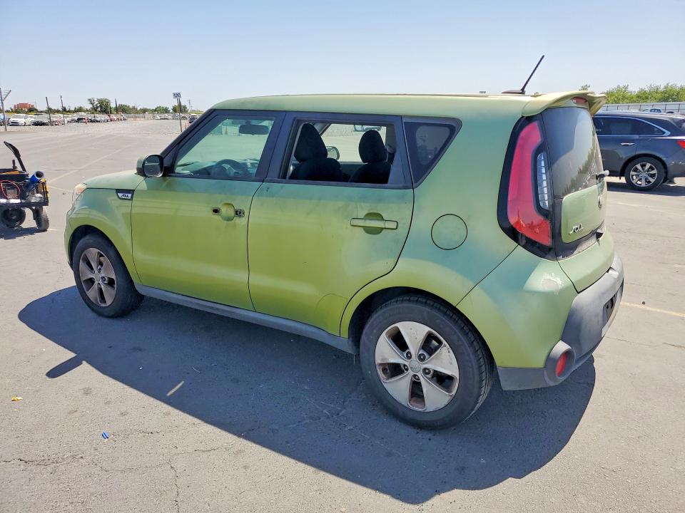 2015 Kia Soul VIN KNDJN2A26F7760211 COPART salvage auction — VANDALISM, Ca - Salvage Certificate, sold $1,100 on 2026-07-09 (photo 2)