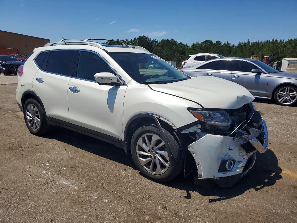 2015 Nissan Rogue VIN 5N1AT2MT5FC756244 COPART salvage auction — FRONT END, Sc - Cert Of Title-Salvage, sold $1,550 on 2026-07-03 (photo 4)