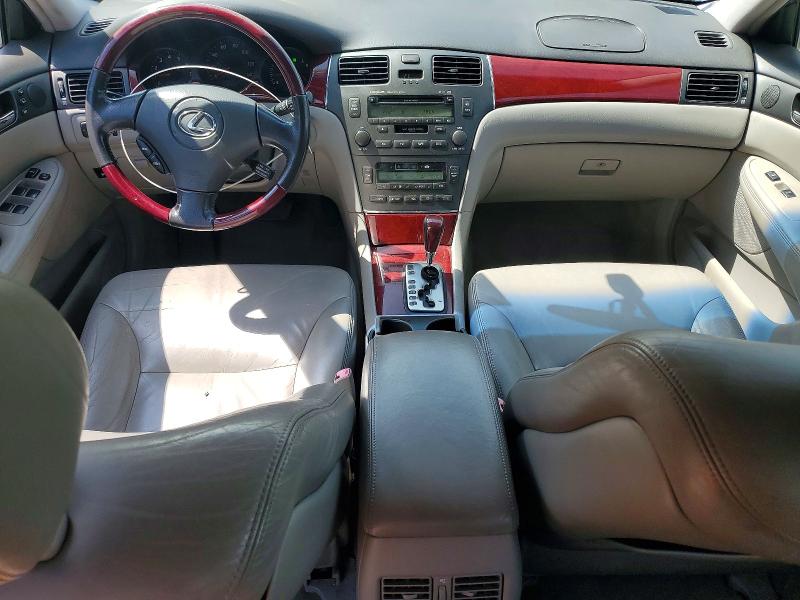2004 Lexus ES VIN JTHBA30G145047260 COPART salvage auction — FRONT END, Nc - Salvage Certificate Of Title, sold $575 on 2026-07-02 (photo 8)