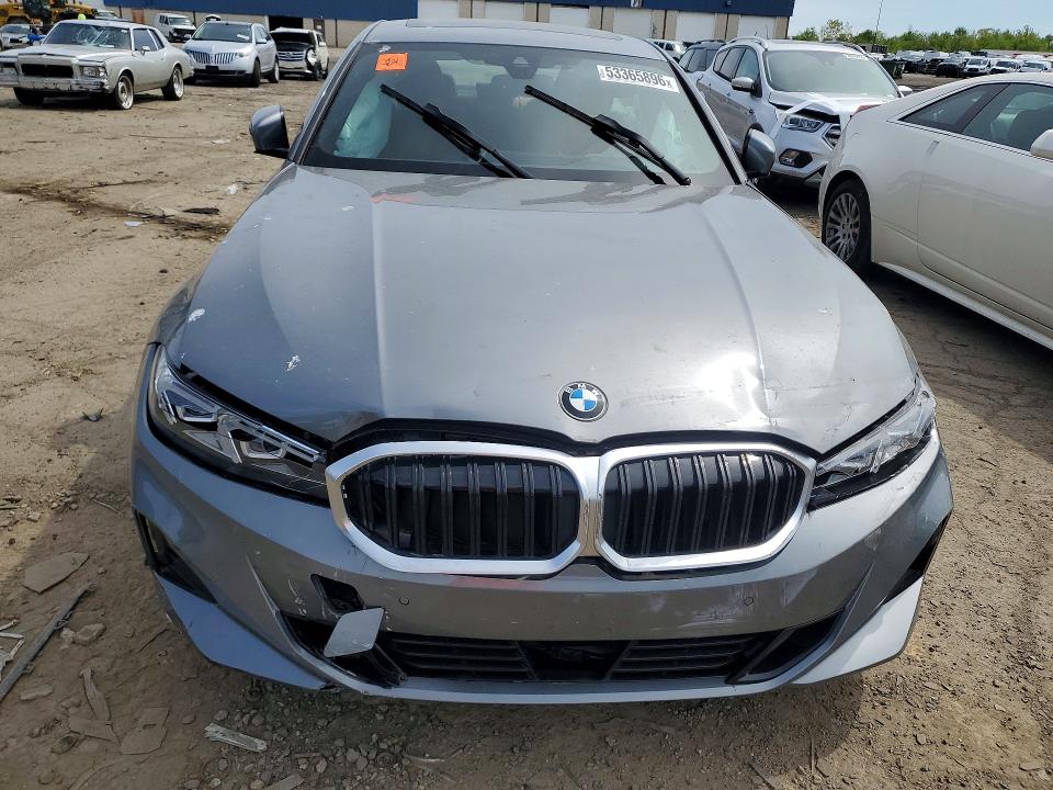 2025 BMW 3er VIN 3MW89CW05S8F24283 COPART salvage auction — FRONT END, MI - CERTIFICATE OF TITLE, sold $21,000 on 2026-07-31 (photo 5)