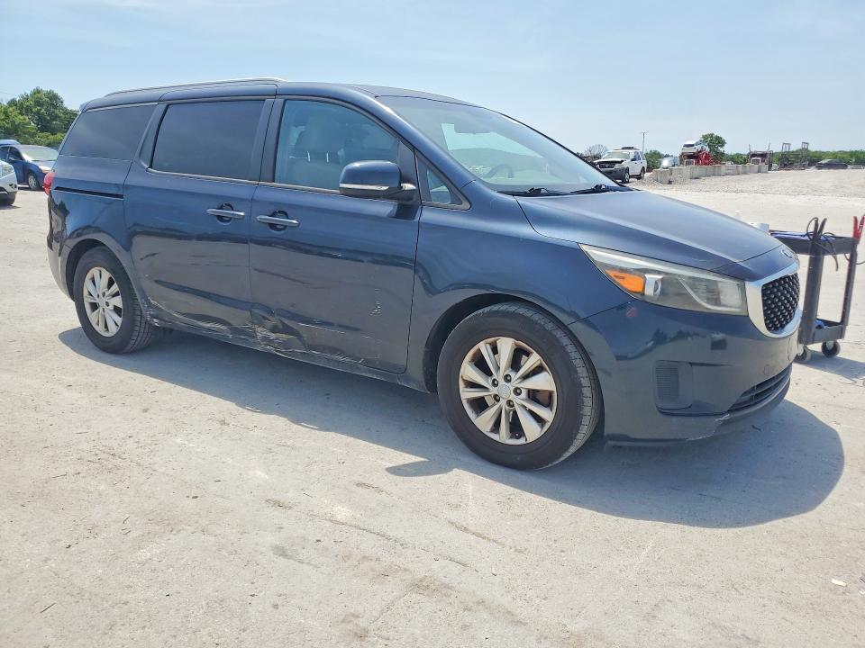 2016 Kia SEDONA VIN KNDMB5C11G6105666 COPART salvage auction — SIDE, Tn - Certificate Of Title, sold $1,150 on 2026-07-22 (photo 4)