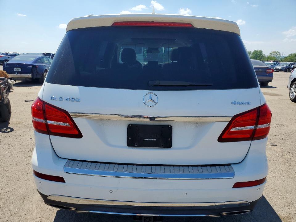 2017 Mercedes-benz Gls-klasse VIN 4JGDF6EE8HA957968 COPART salvage auction — MECHANICAL, Pa - Cert Of Title (P), sold $7,600 on 2026-07-27 (photo 6)