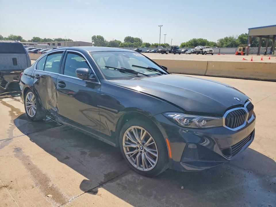 2024 BMW 3 series VIN 3MW69FF05R8E39107 COPART salvage auction — SIDE, Tx - Certificate Of Title, sold $17,500 on 2026-07-02 (photo 4)