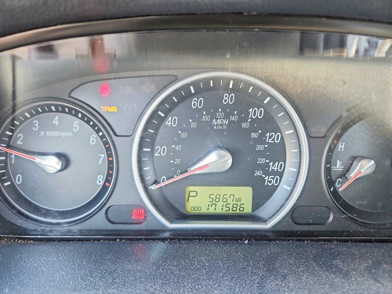 2008 Hyundai Sonata VIN 5NPET46C88H362355 COPART salvage auction — REAR END, Ca - Salvage Certificate, sold $450 on 2026-07-08 (photo 9)