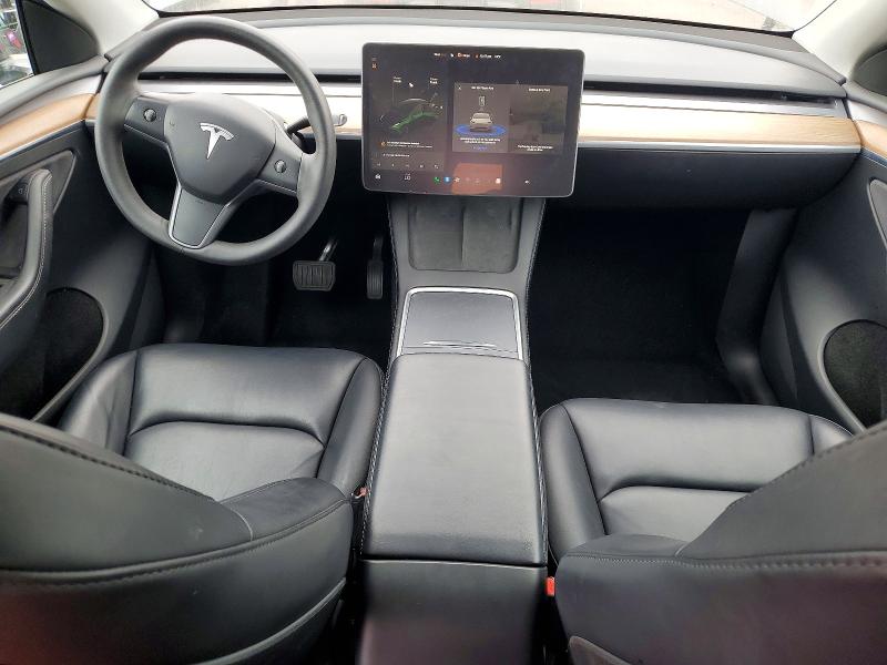 2024 Tesla Model y VIN 7SAYGDEE7RF036070 COPART salvage auction — FRONT END, Ca - Salvage Certificate, sold $9,800 on 2026-07-27 (photo 8)