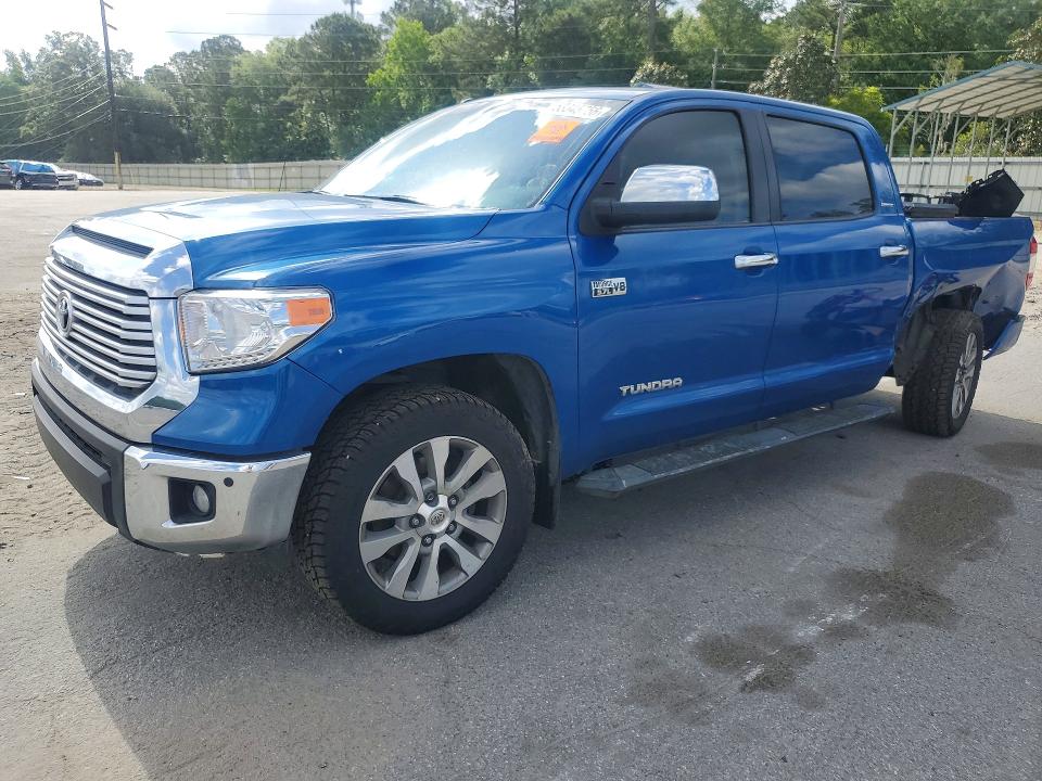 2016 Toyota Tundra VIN 5TFFW5F10GX198750 COPART salvage auction — SIDE, Ga - Cert Of Title-Salvage, sold $7,000 on 2026-07-09 (photo 1)