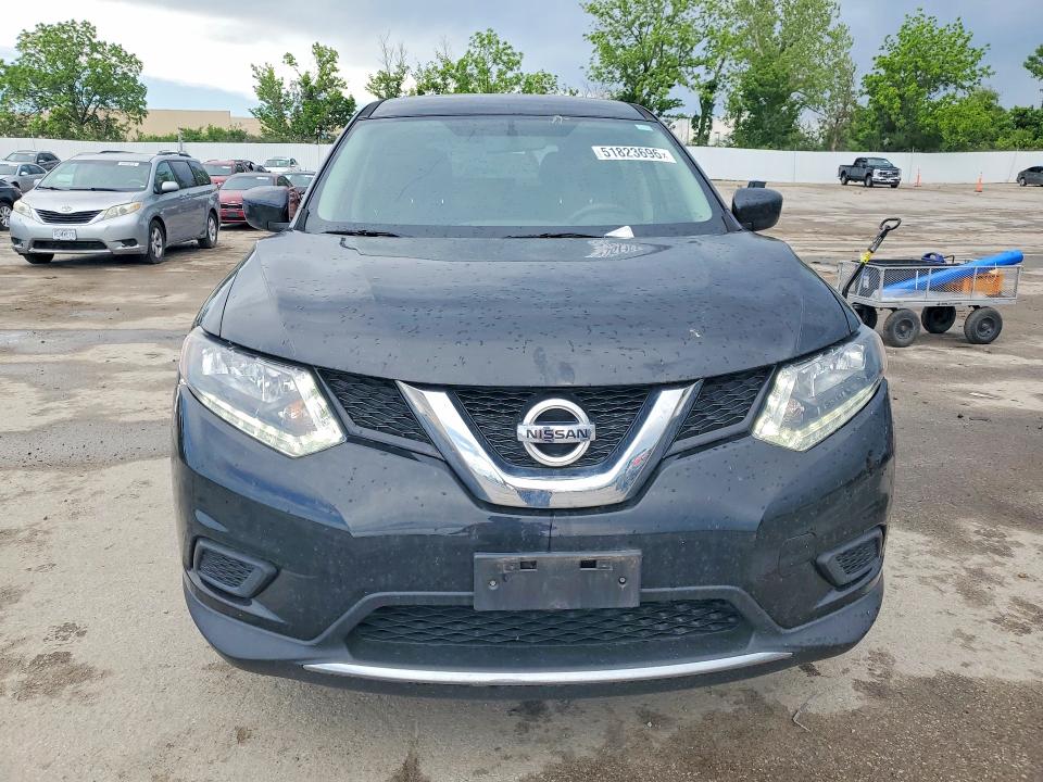 2016 Nissan Rogue VIN JN8AT2MV2GW139202 COPART salvage auction — REAR END, Mo - Salvage Certificate Of Title, sold $2,150 on 2026-07-24 (photo 5)
