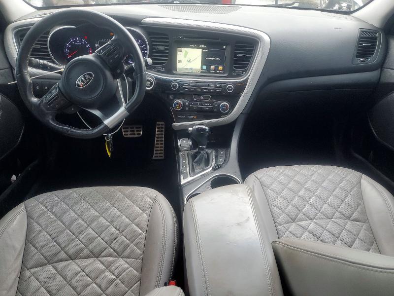 2015 Kia Optima VIN 5XXGR4A60FG427815 COPART salvage auction — FRONT END, Oh - Certificate Of Title, sold $1,350 on 2026-07-16 (photo 8)