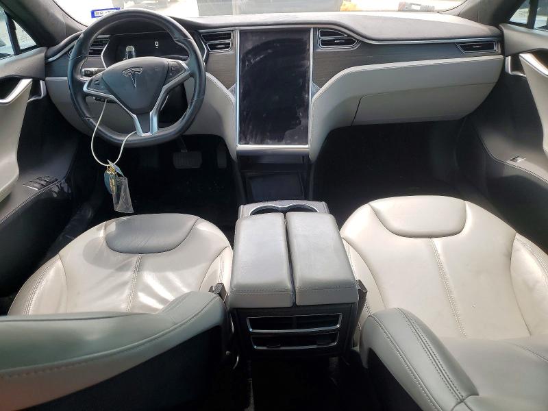 2015 Tesla VIN 5YJSA1H25FF084912 COPART salvage auction — FRONT END, Tx - Salvage Vehicle Title, sold $3,050 on 2026-07-10 (photo 8)