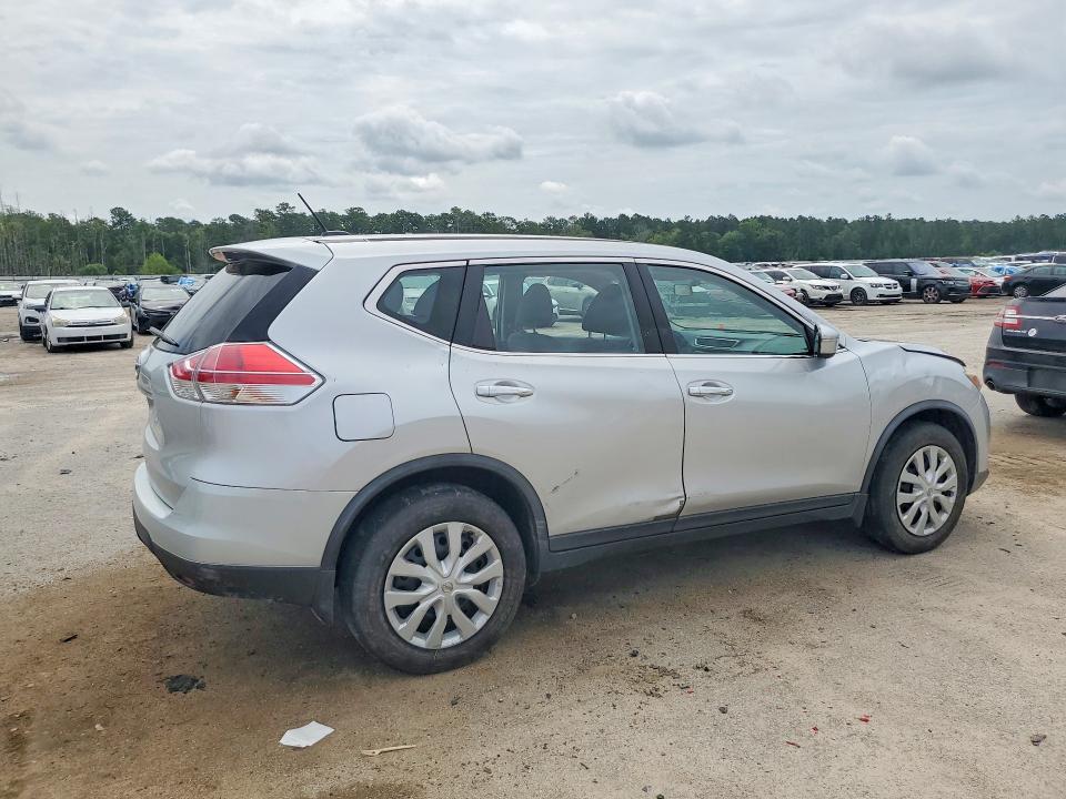 2015 Nissan Rogue VIN KNMAT2MT7FP562876 COPART salvage auction — SIDE, Sc - Cert Of Title-Salvage, sold $1,650 on 2026-07-15 (photo 3)