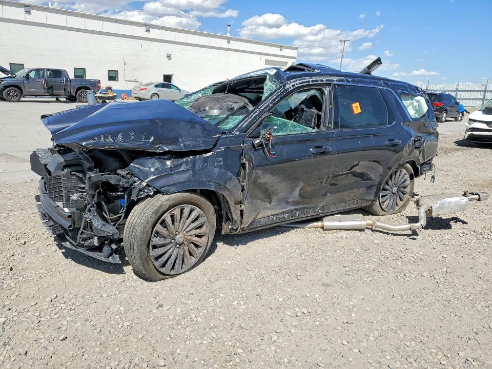 2024 Hyundai Palisade VIN KM8R7DGE3RU764065 COPART salvage auction — ROLLOVER, Ut - Salvage Certificate, sold $725 on 2026-07-20 (photo 1)
