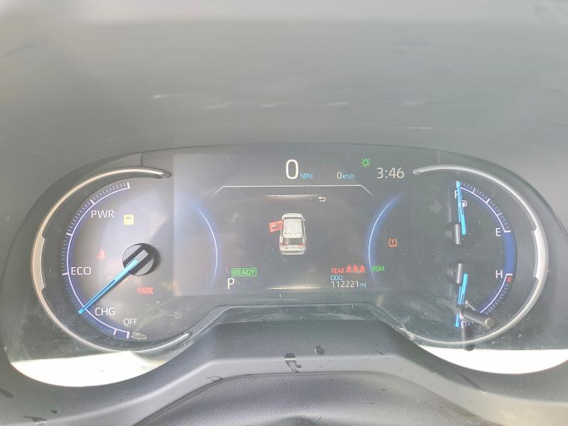 2019 Toyota Rav 4 VIN JTMEWRFV9KJ023477 COPART salvage auction — FRONT END, Ca - Salvage Certificate, sold $10,300 on 2026-07-14 (photo 9)