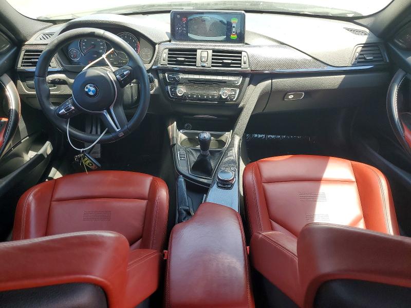 2015 BMW M3 VIN WBS3C9C54FJ276340 COPART salvage auction — FRONT END, Ca - Salvage Certificate, sold $13,100 on 2026-07-27 (photo 8)
