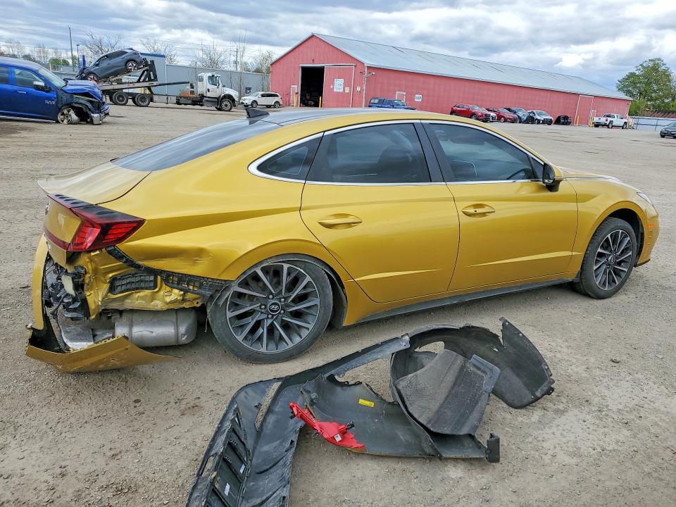 2020 Hyundai VIN 5NPEH4J20LH025641 COPART salvage auction — UNDERCARRIAGE, On - Permit Irrepairable, sold $2,850 on 2026-07-14 (photo 3)