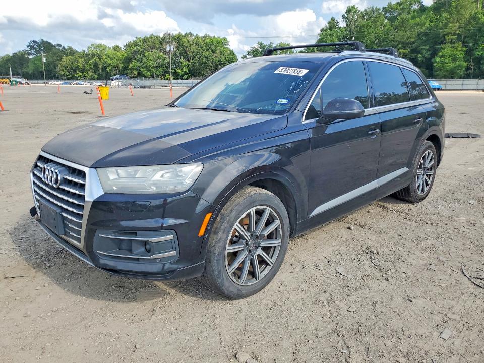2017 Audi Q7 VIN WA1LAAF75HD012275 COPART salvage auction — MINOR DENT/SCRATCHES, Tx - Certificate Of Title, sold $4,450 on 2026-07-31 (photo 1)
