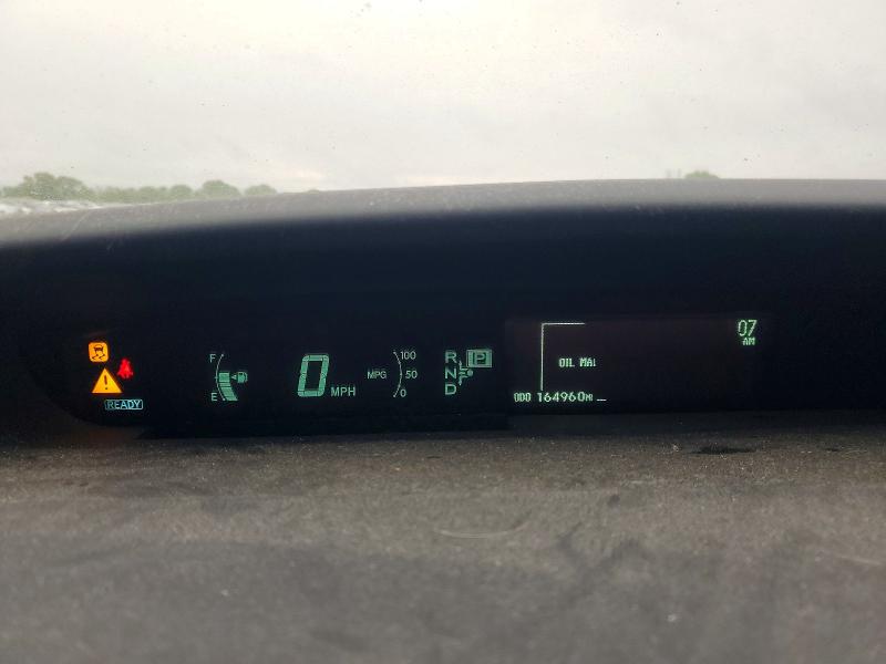 2011 Toyota Prius VIN JTDKN3DU1B1414894 COPART salvage auction — MECHANICAL, Ca - Dis/Dlr/Exp Only Lien Papers, sold $1,950 on 2026-07-31 (photo 9)