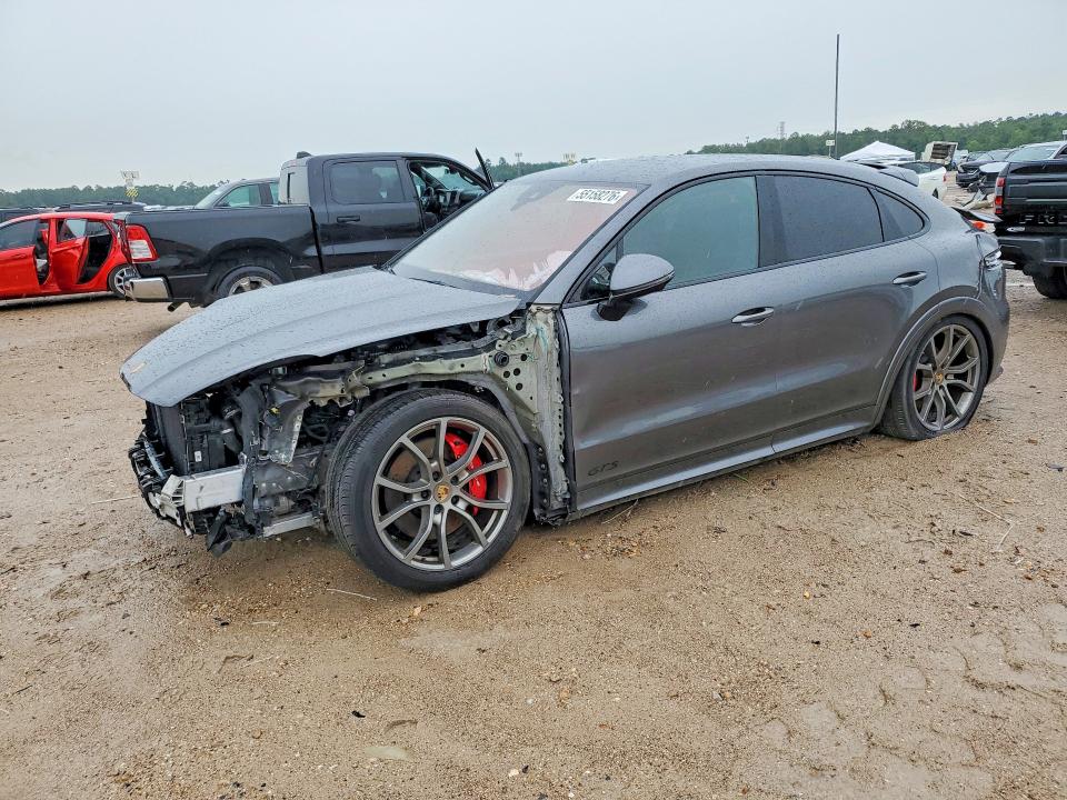 2023 Porsche Cayenne coupe VIN WP1BG2AY5PDA33226 COPART salvage auction — FRONT END, Fl - Certificate Of Destruction, sold $35,500 on 2026-07-28 (photo 1)