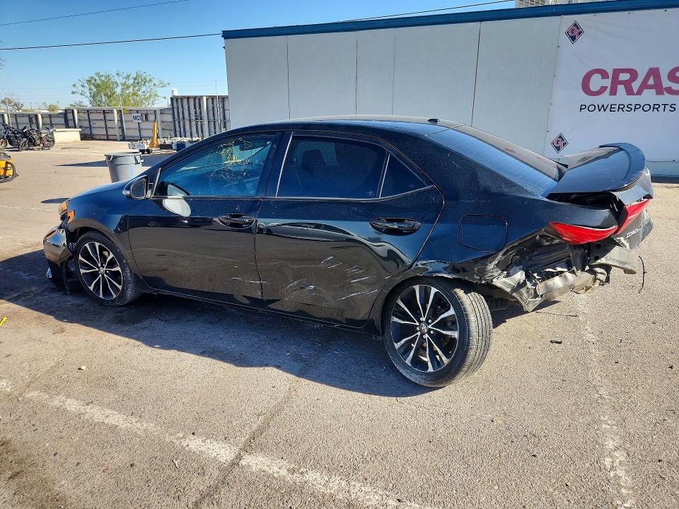2018 Toyota Corolla VIN 2T1BURHE4JC968191 COPART salvage auction — REAR END, Tx - Salvage Vehicle Title, sold $925 on 2026-07-10 (photo 2)