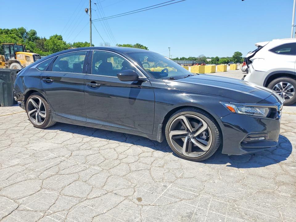 2019 Honda Accord VIN 1HGCV2E30KA007705 COPART salvage auction — REAR END, Tn - Salvage Certificate, sold $9,000 on 2026-07-27 (photo 4)
