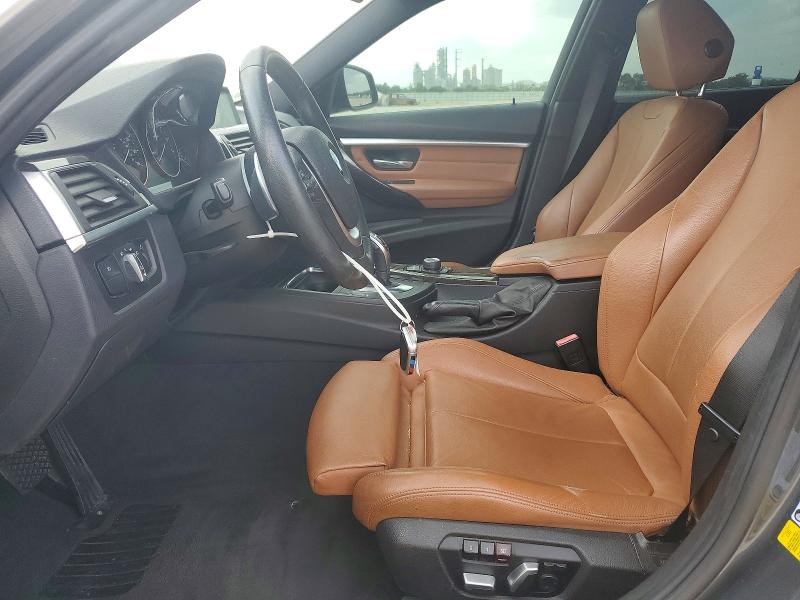 2017 BMW 3er VIN WBA8B9C53HK675850 COPART salvage auction — FRONT END, TX - CERTIFICATE OF TITLE, sold $5,400 on 2026-07-23 (photo 7)