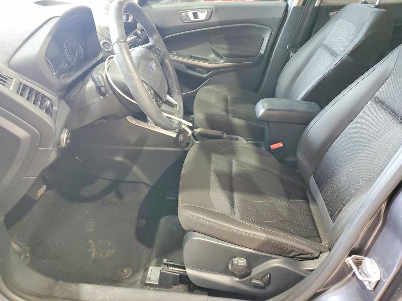 2019 Ford Ecosport VIN MAJ3S2GE4KC307165 COPART salvage auction — FRONT END, Tx - Salvage Vehicle Title, sold $150 on 2026-07-27 (photo 7)