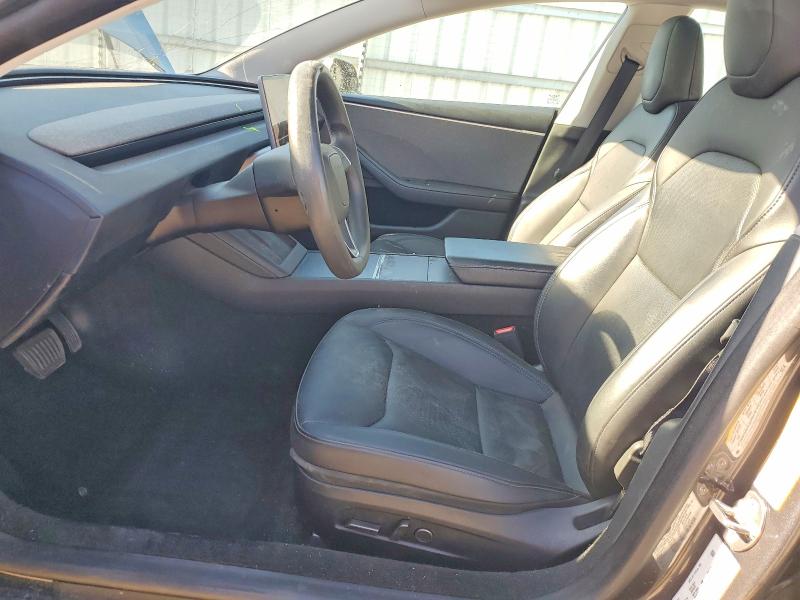 2024 Tesla Model 3 VIN 5YJ3E1EA2RF731095 COPART salvage auction — REAR END, Ca - Salvage Certificate, sold $7,500 on 2026-07-07 (photo 7)