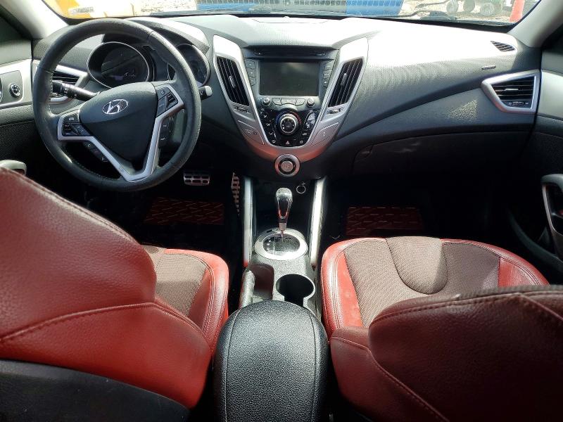2012 Hyundai Veloster VIN KMHTC6AD6CU055926 COPART salvage auction — SIDE, KS - CERT OF TITLE-SALVAGE, sold $150 on 2026-07-28 (photo 8)