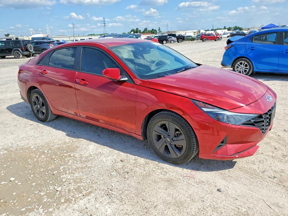 2023 Hyundai Elantra VIN KMHLM4AG0PU527703 COPART salvage auction — REAR END, Tx - Salvage Vehicle Title, sold $5,700 on 2026-07-17 (photo 4)