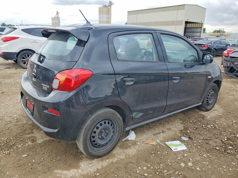 2017 Mitsubishi VIN ML32A3HJ5HH005148 COPART salvage auction — FRONT END, MO - SALVAGE CERTIFICATE OF TITLE, sold $450 on 2026-07-09 (photo 3)