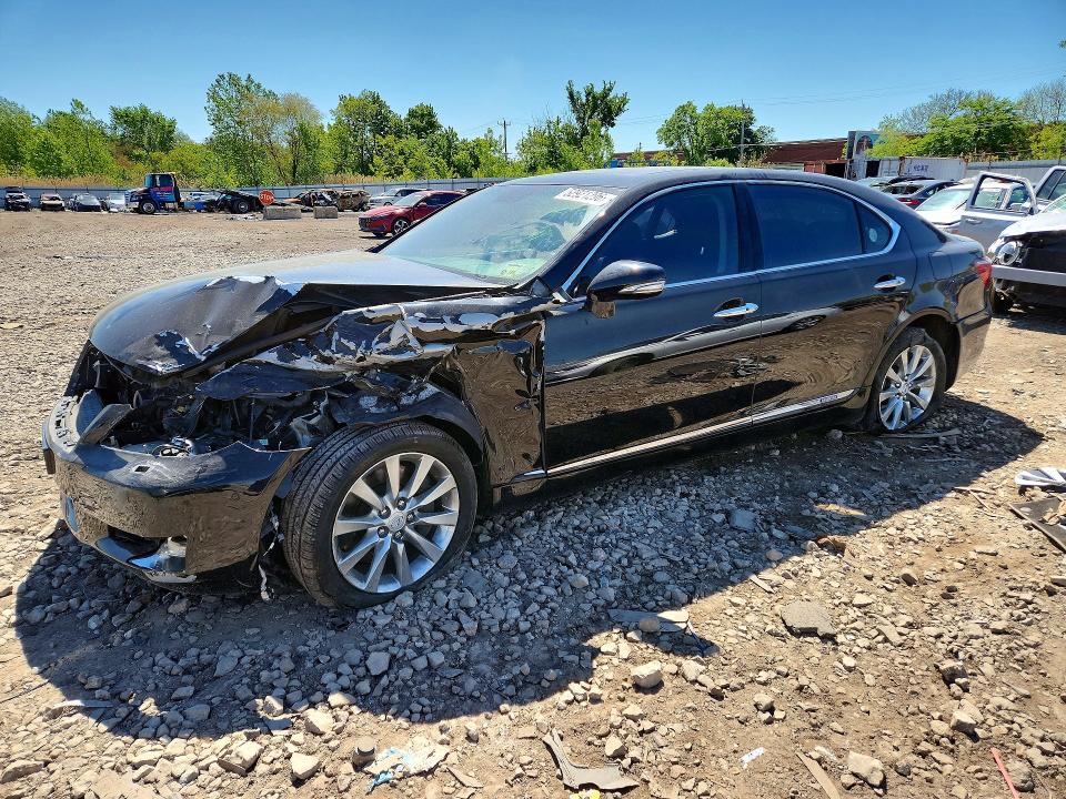 2010 Lexus Ls VIN JTHDU1EF5A5012480 COPART salvage auction — FRONT END, IL - SALVAGE CERTIFICATE, sold $650 on 2026-07-31 (photo 1)