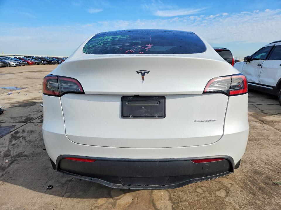 2023 Tesla VIN 7SAYGDEE1PF871692 COPART salvage auction — UNDERCARRIAGE, Tx - Certificate Of Title, sold $225 on 2026-07-09 (photo 6)