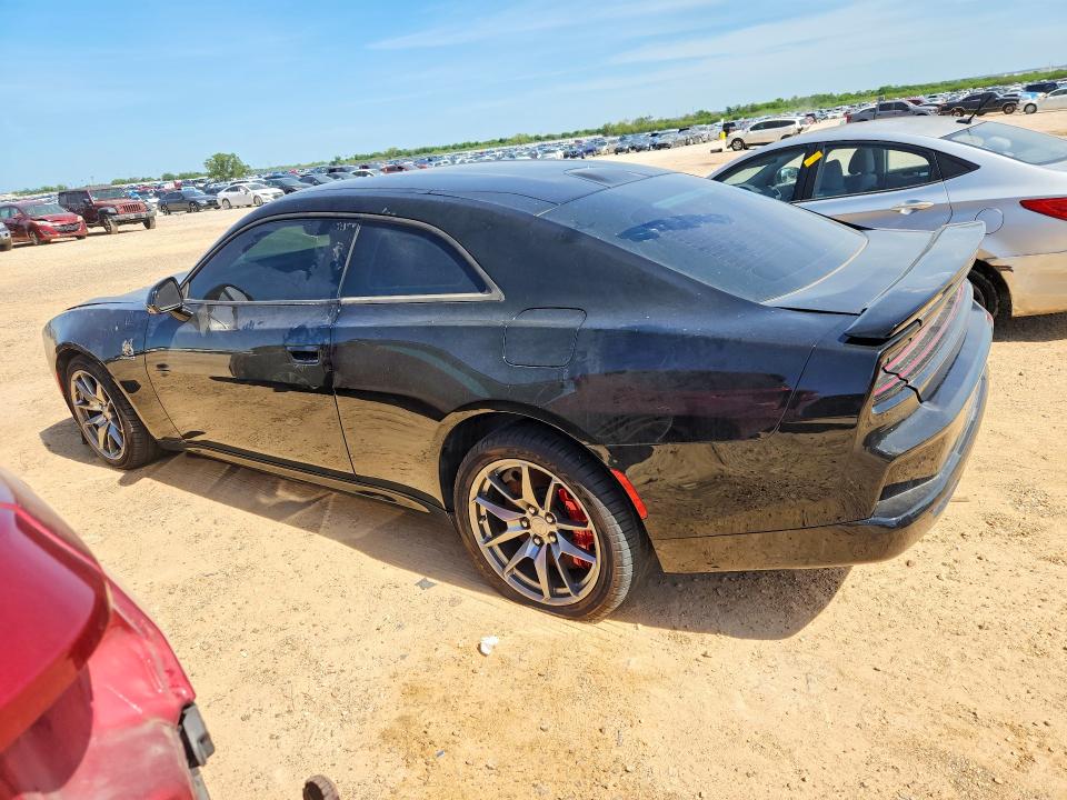 2025 Dodge Charger VIN 2C3CDBDK3SR547477 COPART salvage auction — ENGINE BURN, Tx - Certificate Of Title (P), sold $19,600 on 2026-07-30 (photo 2)