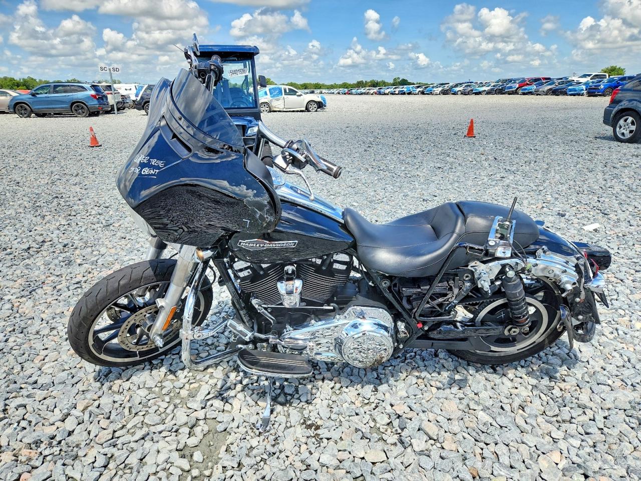 2023 Harley-Davidson FLHX VIN 1HD1KBC14PB677452 COPART salvage auction — Rear End, FL - CERTIFICATE OF DESTRUCTION, sold $6,300 on 2026-07-09 (photo 3)