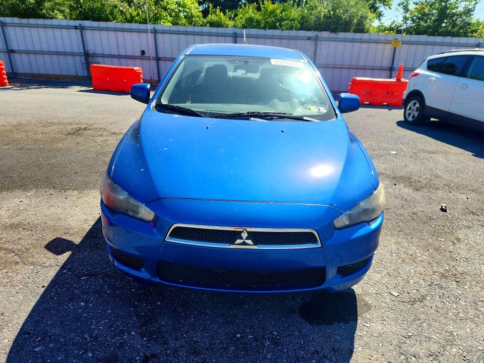 2009 Mitsubishi Lancer VIN JA3AU26U69U045155 COPART salvage auction — SIDE, Pa - Certificate Of Salvage, sold $675 on 2026-07-07 (photo 5)