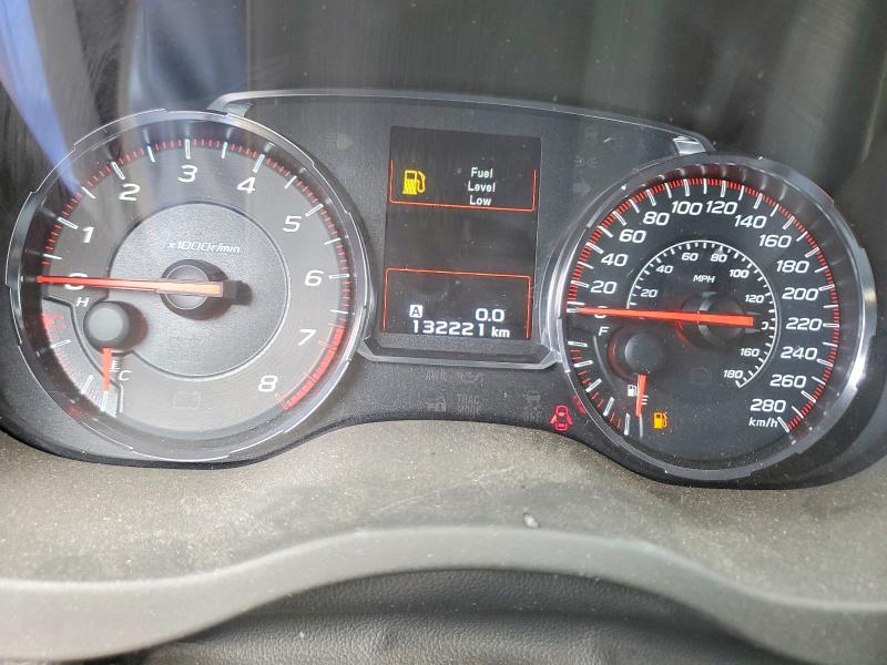 2018 Subaru Wrx VIN JF1VA1H60J9807168 COPART salvage auction — FRONT END, Ab - Bos - Salvage, sold $4,750 on 2026-07-09 (photo 9)